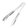 Hygiplas Colour Coded Serving Tong White - 300mm FX130 - Whisk Hospitality - FX130
