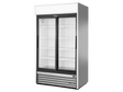 True Refrigeration Upright Retail Merchandiser Refrigerator 2 Full Glass Slide Doors - GDM - 37 - HC - LD - Whisk Hospitality - GDM-37-HC-LD