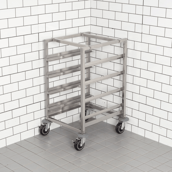 Modular System Glasswasher Basket Trolley 4 Tray - 415771 - Whisk Hospitality - 415771