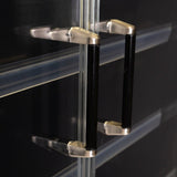 Bromic Semi Vertical Display Fridge - 1875mm - 4 Doors - Hinged - Whisk Hospitality - SVM1875HD-NR