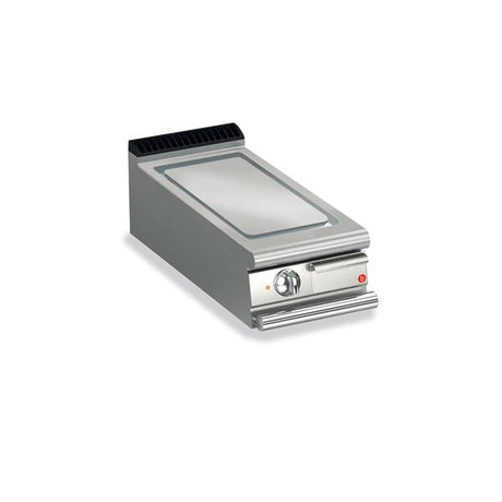 BARON 1 Burner Electric Fry Top With Smooth Chrome Plate And Thermostatic Control Q90SFT/E405 - Whisk Hospitality - Q90SFT/E405