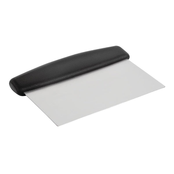 Vogue Dough Scraper St/St - 152mm 6" E406 - Whisk Hospitality - E406