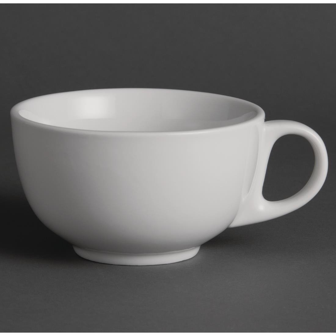 Olympia Whiteware Cappuccino Cup - 425ml (Box 12) U827 - Whisk Hospitality - U827