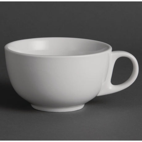 Olympia Whiteware Cappuccino Cup - 425ml (Box 12) U827 - Whisk Hospitality - U827