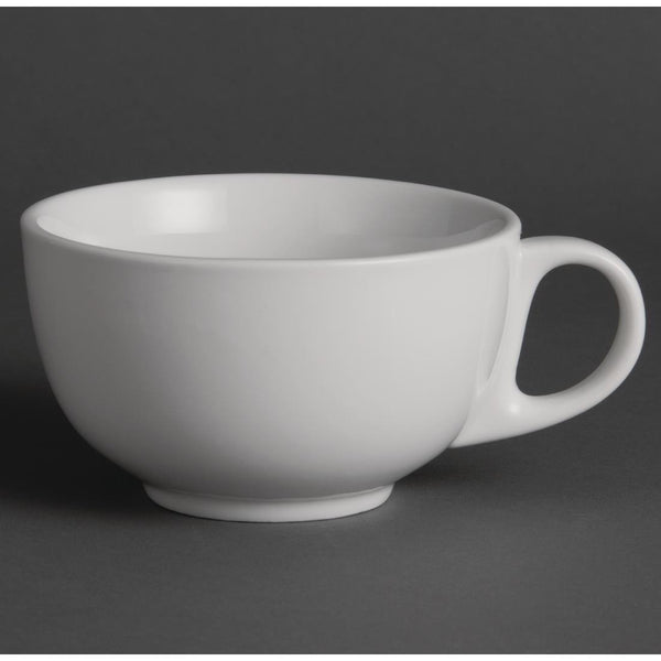 Olympia Whiteware Cappuccino Cup - 425ml (Box 12) U827 - Whisk Hospitality - U827