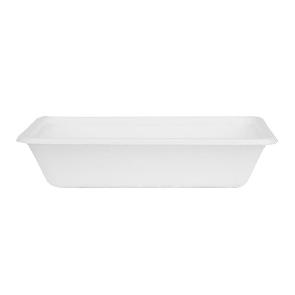 Fiesta Compostable Bagasse Food Container Base - 500ml (Pack 100) HW033 - Whisk Hospitality - HW033