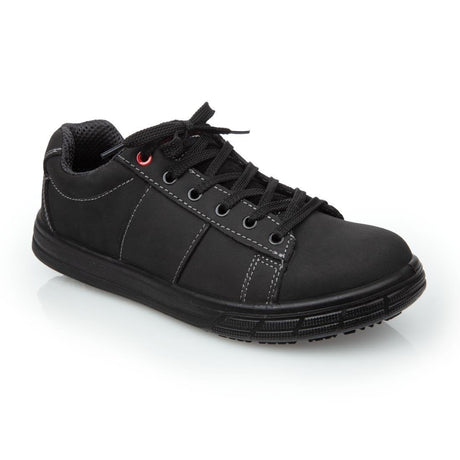 Slipbuster Yuvo Safety Trainer Nubuck Black - UK 10.5 EU 45 BB420 - 45 - Whisk Hospitality - BB420-45