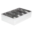 Cutlery Holder 4 Compartment St/St - 415x255x105mm DM274 - Whisk Hospitality - DM274