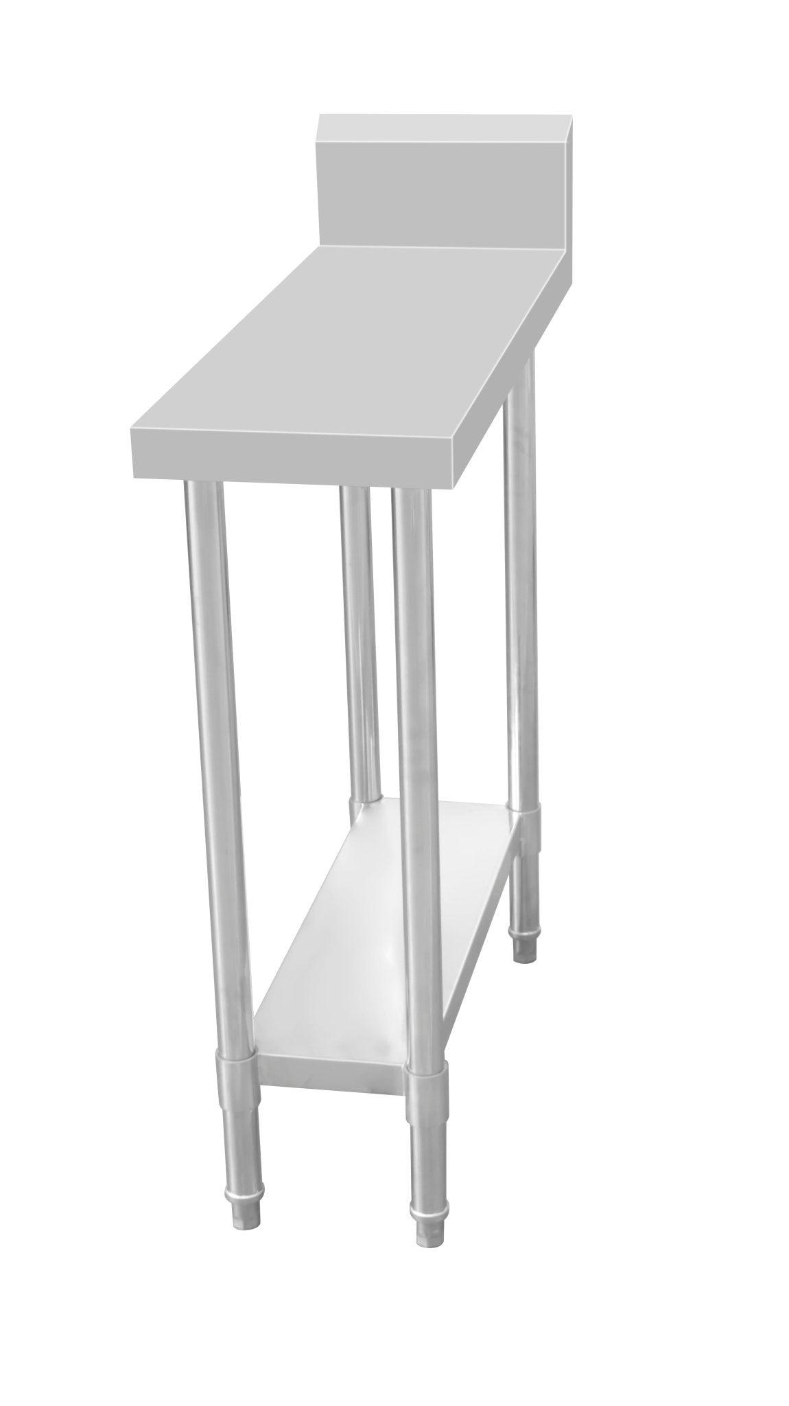 Work Bench with Splashback & Undershelf - 700 / AWS-0470 - Whisk Hospitality - 424511