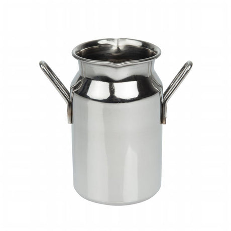 Mini Milk Churn Stainless Steel Medium - 120ml 4.25oz 45(dia) x 80(h)mm CL209 - Whisk Hospitality - CL209