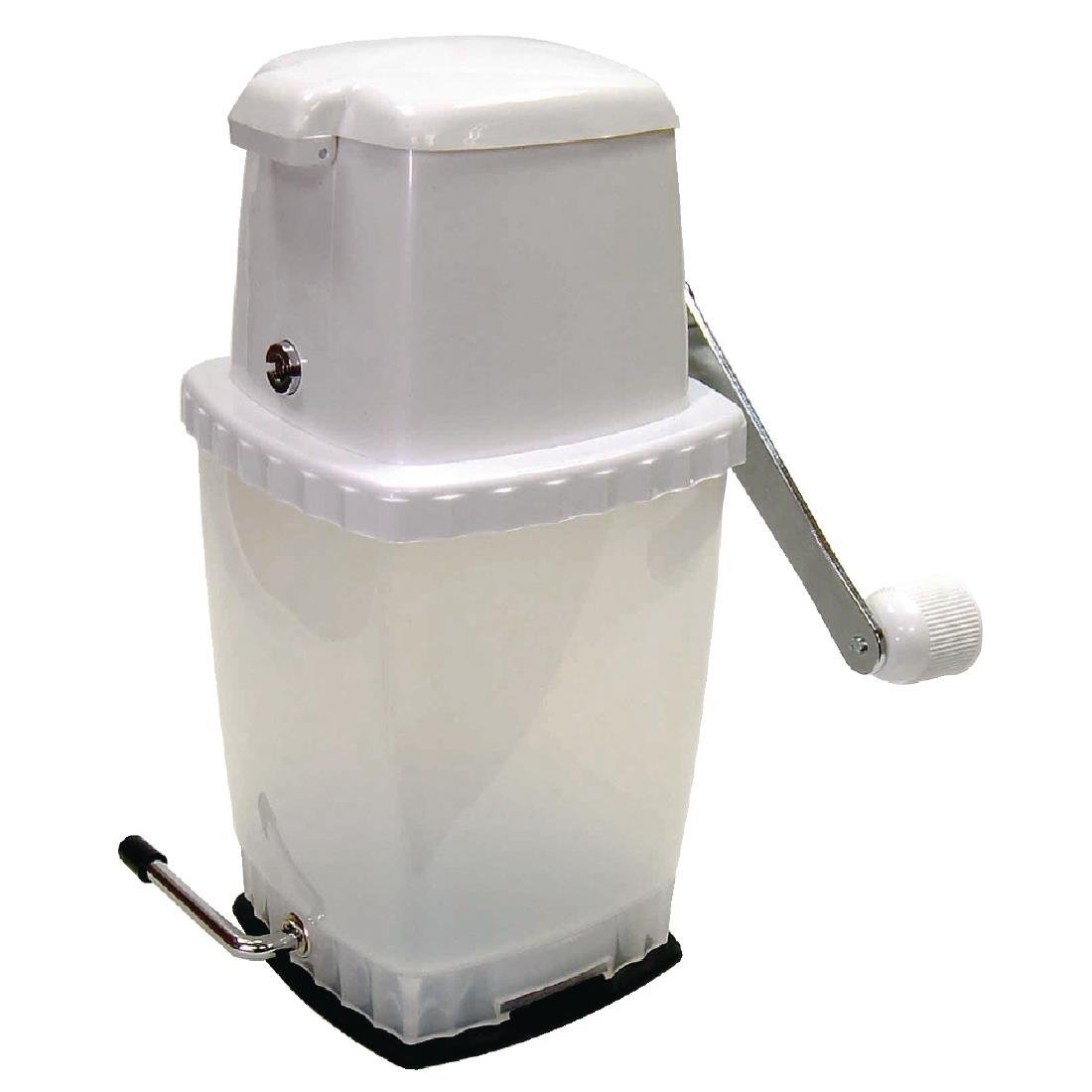 Manual Ice Crusher Vacuum Base White CK717 - Whisk Hospitality - CK717