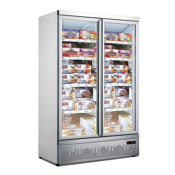 Thermaster Double Door Supermarket Freezer LG-1000GBMF - Whisk Hospitality - LG-1000GBMF