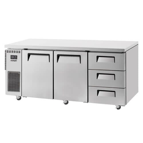 Skipio SUR18 - 3D - 3 Undercounter Drawer Fridge 538 Ltr - Whisk Hospitality - SUR18-3D-3