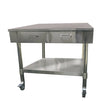 Work bench with 2 drawers and undershelf - SWBD7 - 2 - Whisk Hospitality - SWBD7-2