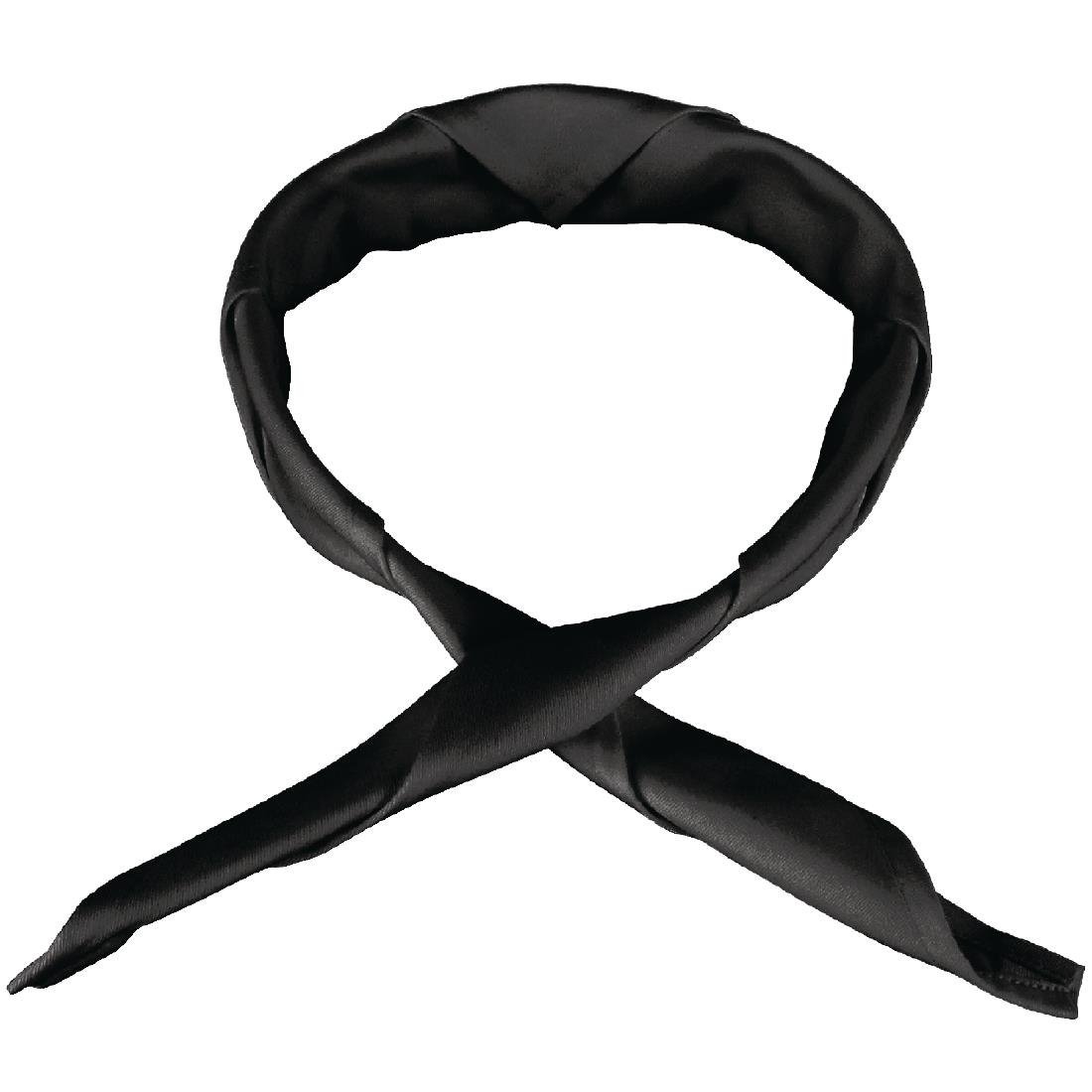Whites Neckerchief Black A264 - Whisk Hospitality - A264