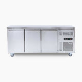 Bromic Under Bench Fridge - 417L - 3 Doors - Stainless Steel - Whisk Hospitality - UBC1795SD-NR