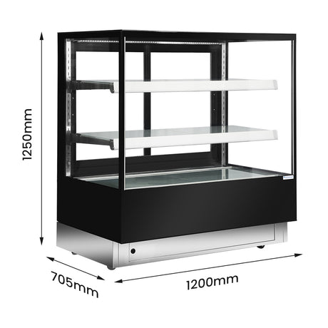 Bonvue Elite Cold Displays with 2 shelves - CL1200 - 2S - Whisk Hospitality - CL1200-2S