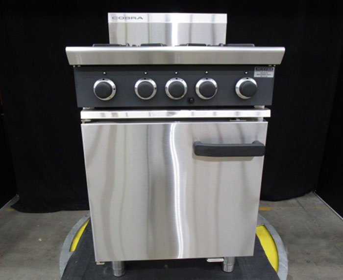 Cobra CR6DF - N 600mm Natural Gas Range Static Oven - Whisk Hospitality - 3PA-8767-DHT-2282300