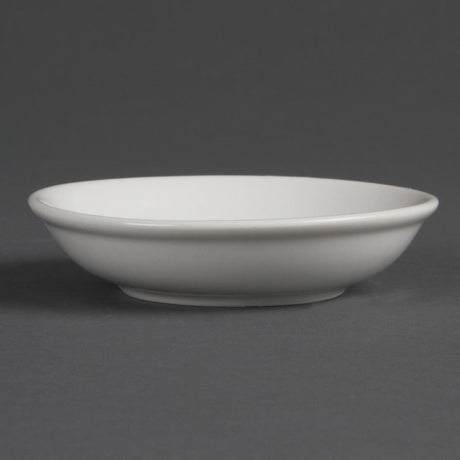 Olympia Whiteware Soy Dish - 10cm 4" (Box 12) CB494 - Whisk Hospitality - CB494