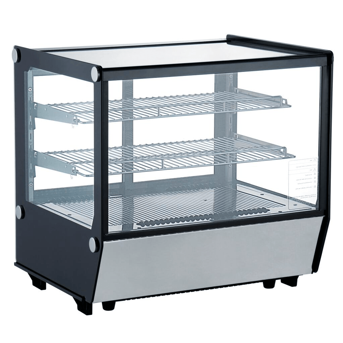 Verona 70R 120L Counter Top Refrigerated Display - Stainless Steel - Whisk Hospitality - 70R-SS