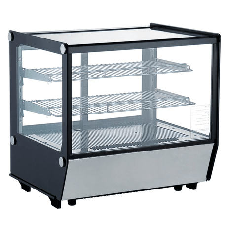 Verona 70R 120L Counter Top Refrigerated Display - Stainless Steel - Whisk Hospitality - 70R-SS