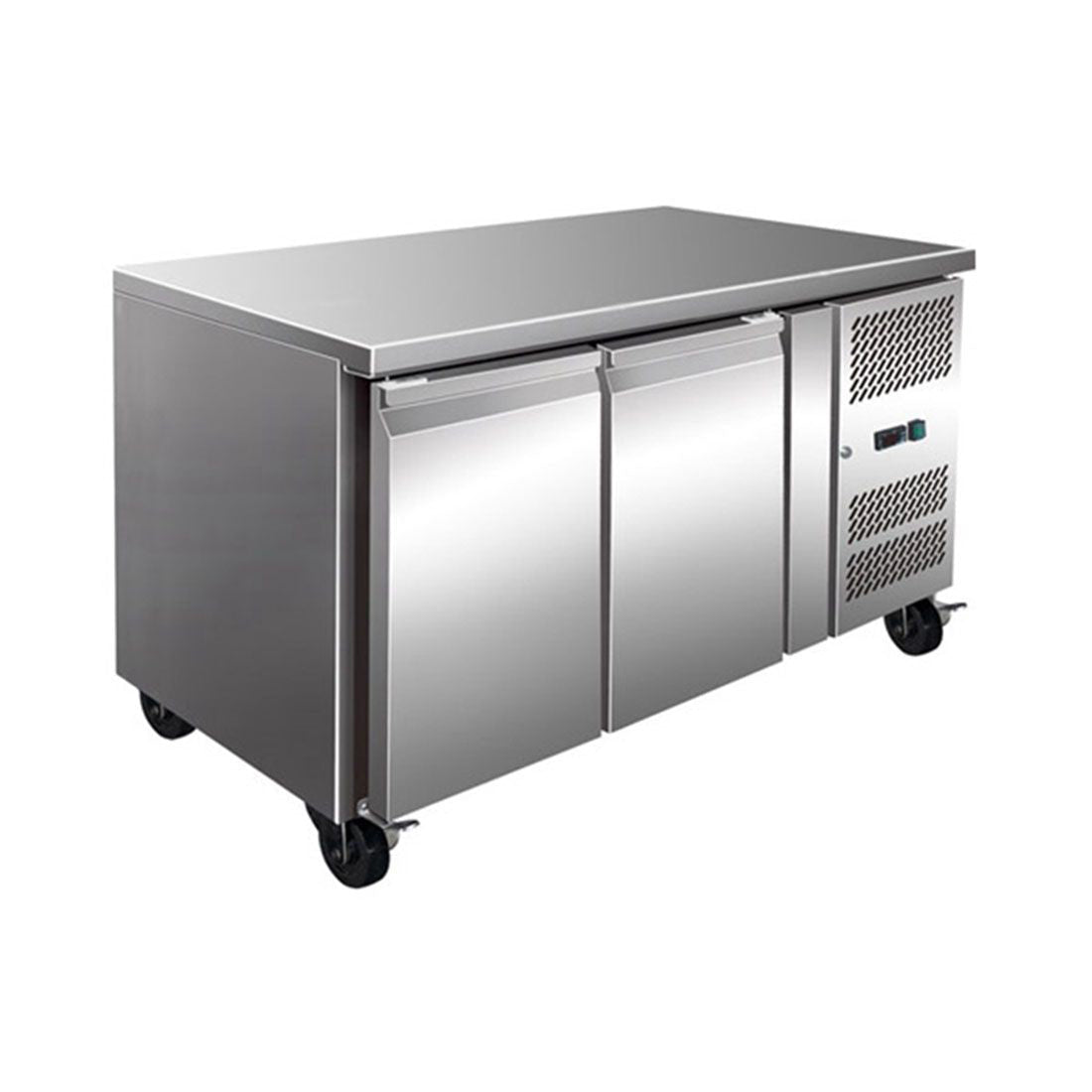 Thermaster TROPICALISED 2 Door Gastronorm Bench Fridge - GN2100TN - Whisk Hospitality - GN2100TN