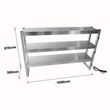 Benchstar Commercial Food Warmer with 12 Lamps – FW12L - 153 - Whisk Hospitality - FW12L-153