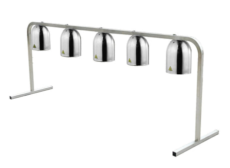 Anvil Quintuple Benchtop Heat Lamp HLB0005 - Whisk Hospitality - HLB0005