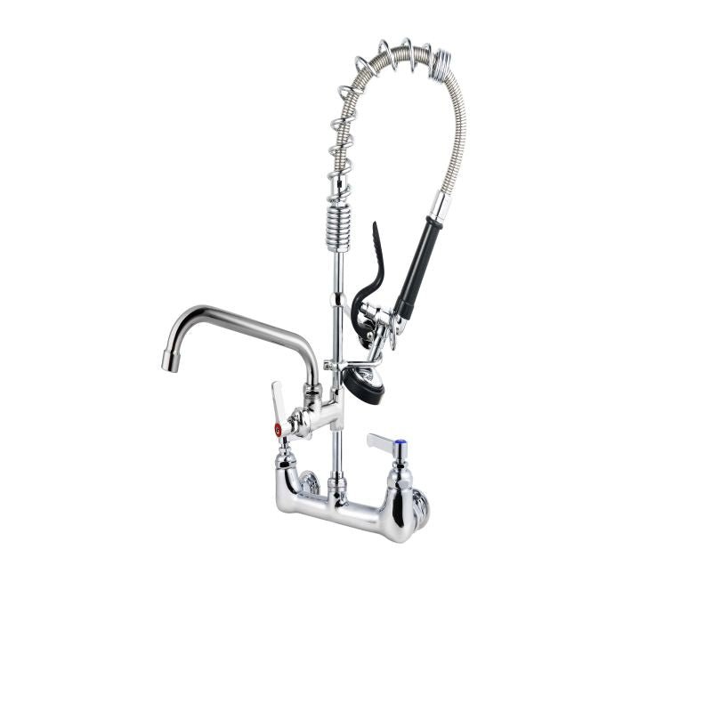 Commercial Faucet with Pre-Rinse Sprayer - 635*360*300mm Wall-Mounted - Whisk Hospitality - 620959