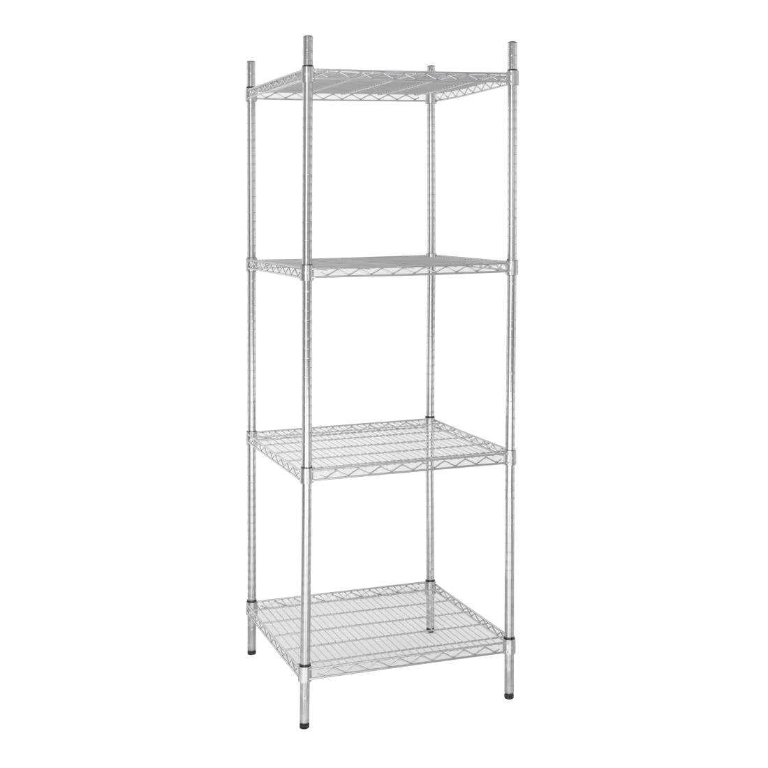 Vogue Tower Display Unit 4 Shelves - 1830x610x610mm 72x24x24" U884 - Whisk Hospitality - U884