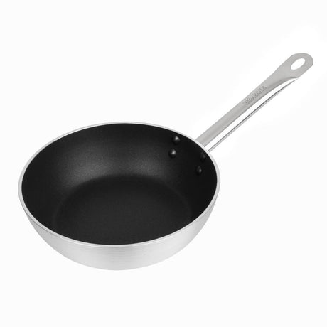 Vogue Non - stick Induction Saute Pan Teflon Platinum Plus - 240mm CB904 - Whisk Hospitality - CB904