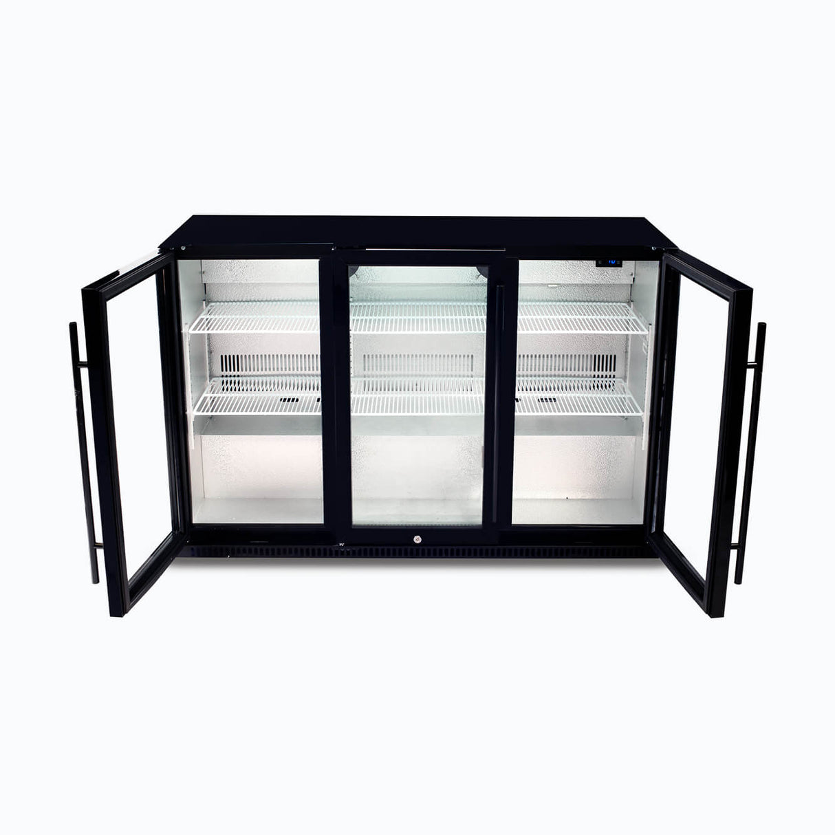 Bromic Back Bar Fridge - 307L - 3 Doors - Hinged - Whisk Hospitality - BB0330GD-NR-1
