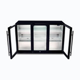 Bromic Back Bar Fridge - 307L - 3 Doors - Hinged - Whisk Hospitality - BB0330GD-NR-1