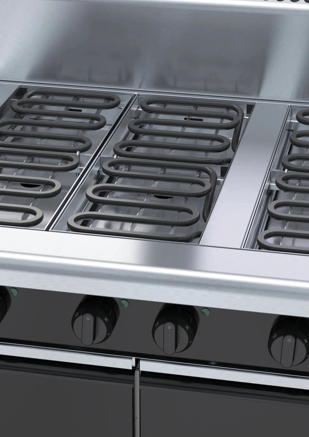 Waldorf Bold Rnb8600E Cd 900Mm Electric Cooktop Cabinet Base - Whisk Hospitality - RNB8600E-CD