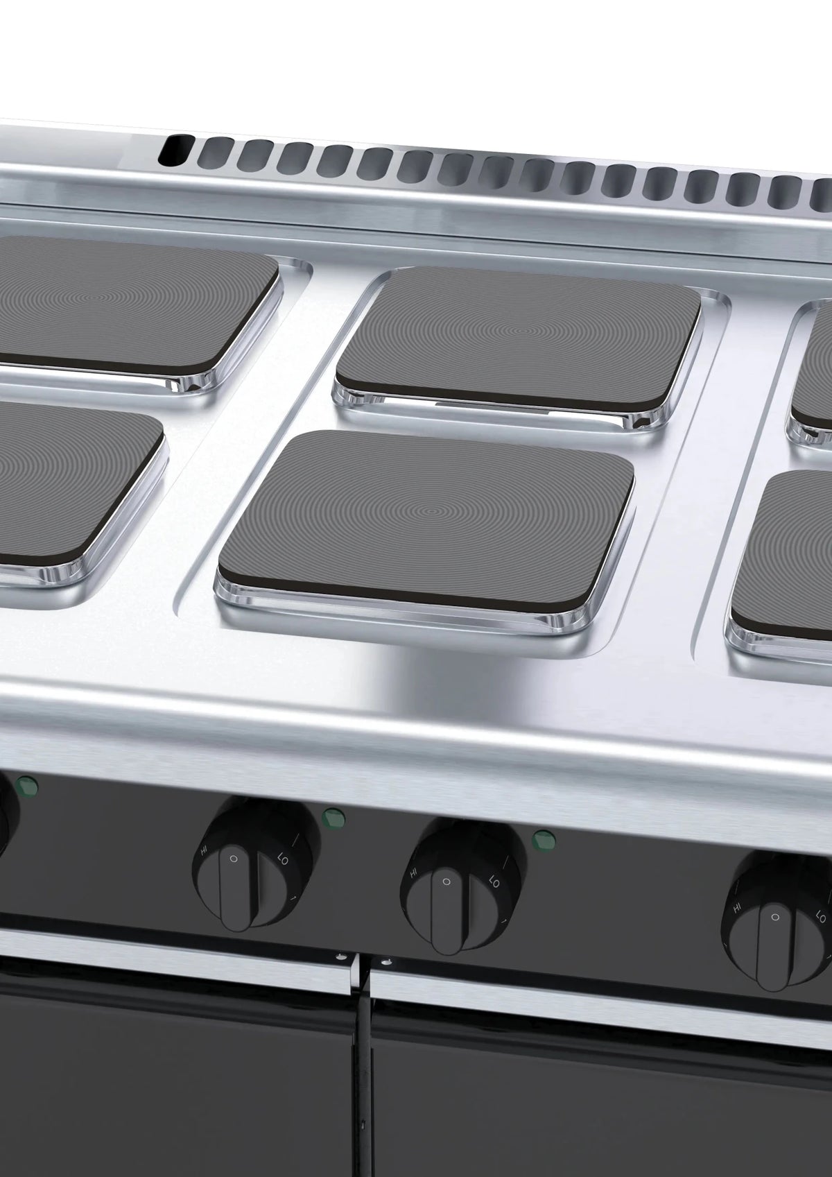 Waldorf Bold Rnlb8600Se Cd 900Mm Electric Cooktop Sealed Hobs Low Back Version Cabinet Base - Whisk Hospitality - RNLB8600SE-CD
