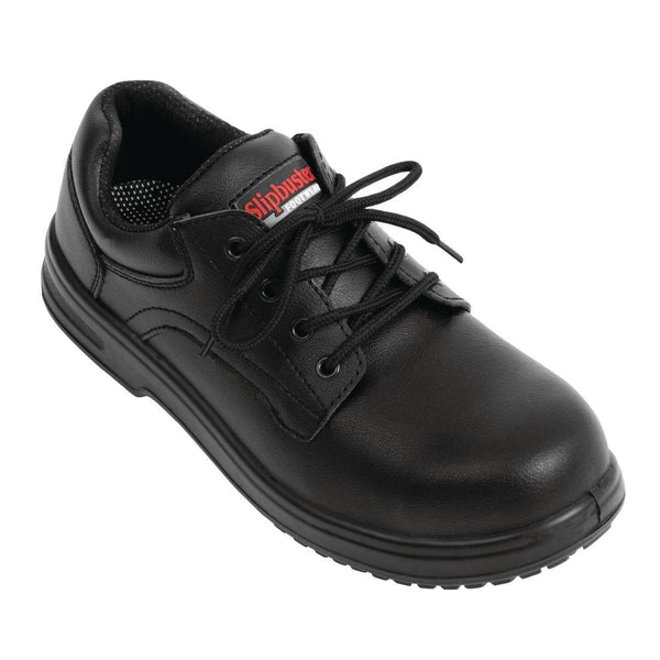 Slipbuster Basix Shoe Microfibre Black - UK 7 EU 41 BB498 - 41 - Whisk Hospitality - BB498-41