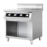 Electmax 700 Series Induction 4 - Burner Cooker with Splashback EIC7 - 800P - Whisk Hospitality - EIC7-800P