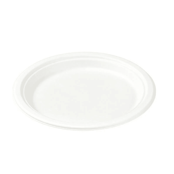 PakMax 10" Sugarcane Round Plate,Ø258*20.5mm PL-R10 - Whisk Hospitality - PL-R10