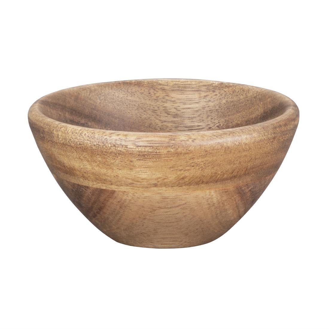 Olympia Acacia Bowl - 100mm FT613 - Whisk Hospitality - FT613