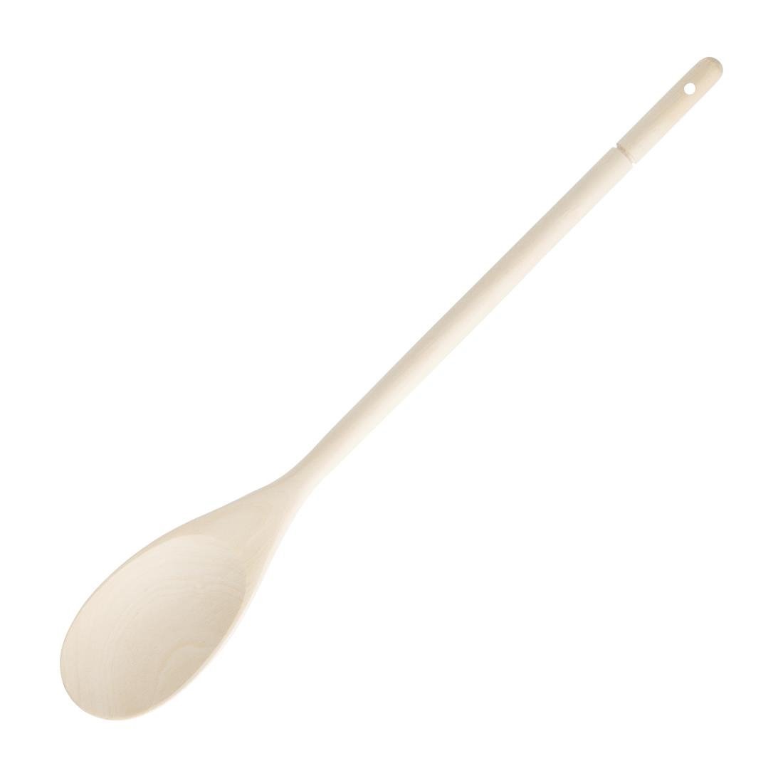 Vogue Wooden Spoon - 356mm 14" D773 - Whisk Hospitality - D773