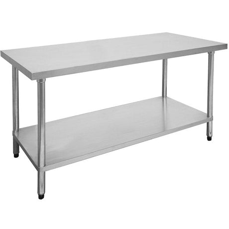 1200 - 6 - WB Economic 304 Grade Stainless Steel Table 1200x600x900 - Whisk Hospitality - 1200-6-WB