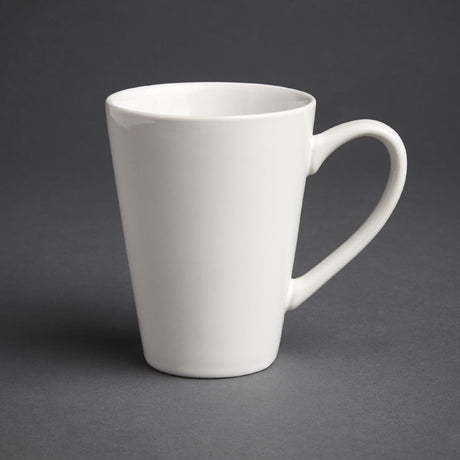 Olympia Cafe Latte Cup White - 340ml (Box 12) GL487 - Whisk Hospitality - GL487