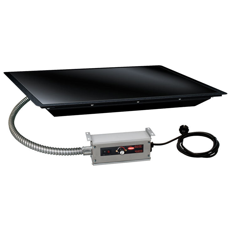 GLO-RAY HBGBHC Drop-In Heated Black Ceramic Glass Shelf – 1859 - Whisk Hospitality - HBGBHC-7218-1859