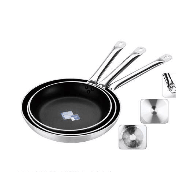 FryPan (Non-Stick) - IH - Aluminium - 280(˜)*45(H)mm - Whisk Hospitality - 401434