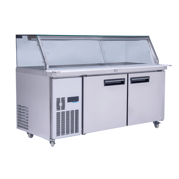 Thermaster Cold Salad & Noodle Bar 5x1/1 GN Pans - PG180FA-XG - Whisk Hospitality - PG180FA-XG
