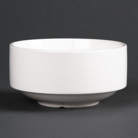 Olympia Lumina Unhandled Stacking Soup Bowl - 14oz (Box 6) CF379 - Whisk Hospitality - CF379