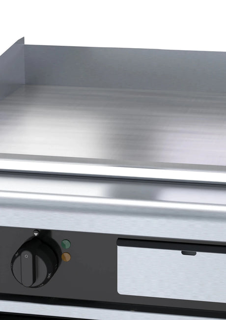 Waldorf Bold Gplb8600E B 600Mm Electric Griddle Low Back Version Bench Model - Whisk Hospitality - GPLB8600E-B