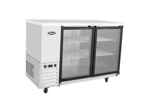 Atosa MBB48G 2 Door Back Bar Fridge - Whisk Hospitality - 3PA-8767-DHT-MBB48G