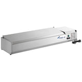 FED - X Salad Bench with Stainless Steel Lid - XVRX1500/380S - Whisk Hospitality - XVRX1500/380S