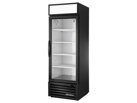 True Refrigeration Upright Retail Merchandiser Refrigerator 1 Full Glass Swing Door - GDM - 23 - HC - TSL01 - Whisk Hospitality - GDM-23-HC-TSL01